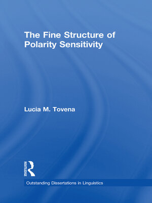 cover image of The Fine Structure of Polarity Sensitivity